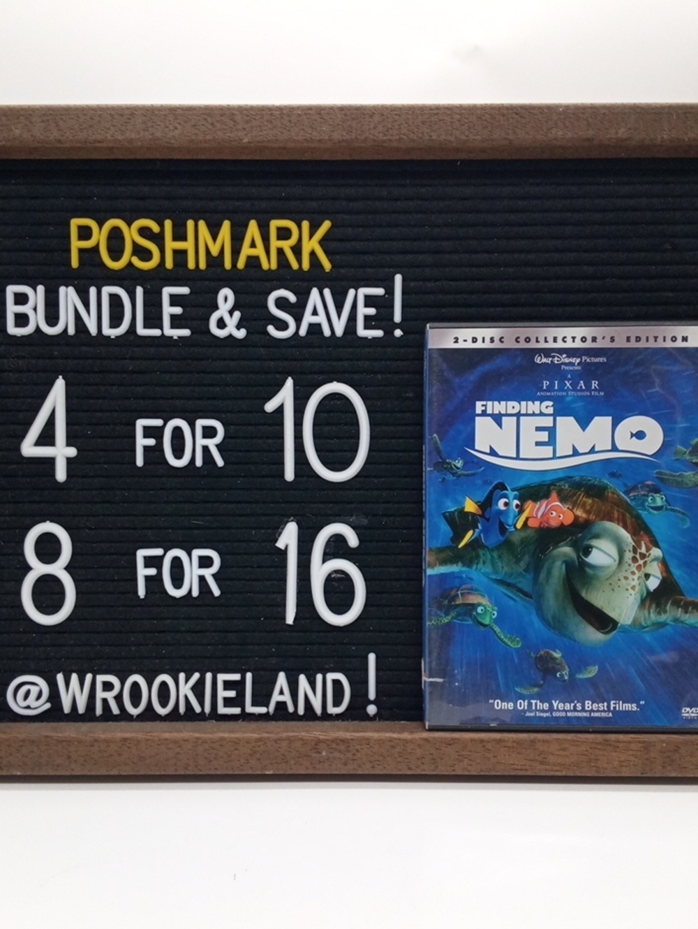 Disney Finding Nemo DVD#H32